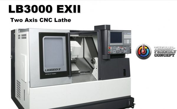 A two Axis CNC Lathe recently installed at Cavalier Tool and Manufacturing, A Top Canadian Mold Maker